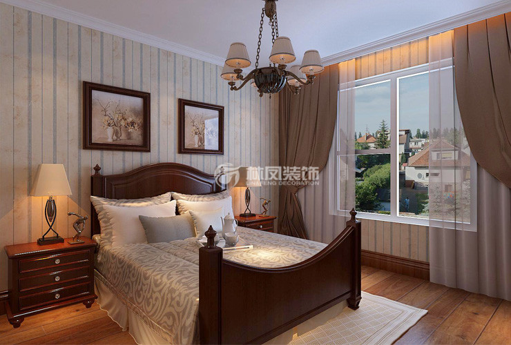 美式風格裝修臥室效果圖 美式風格裝修臥室效果圖