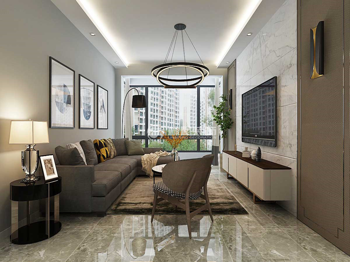 融城時(shí)代101平現(xiàn)代風(fēng)格裝修案例 融城時(shí)代101平現(xiàn)代風(fēng)格裝修案例