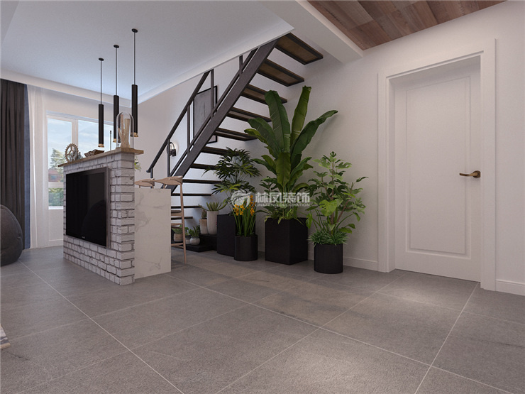 家庭拐角處擴容設(shè)計裝修效果圖