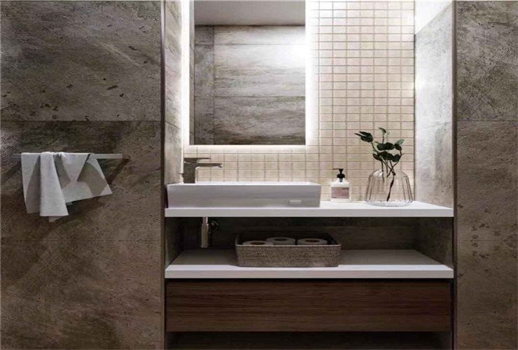 洗手臺(tái)剝離出衛(wèi)生間裝修效果圖