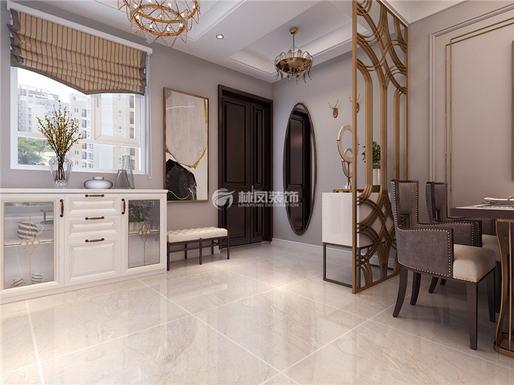 輕奢風(fēng)格入戶門顏色選擇裝修效果圖