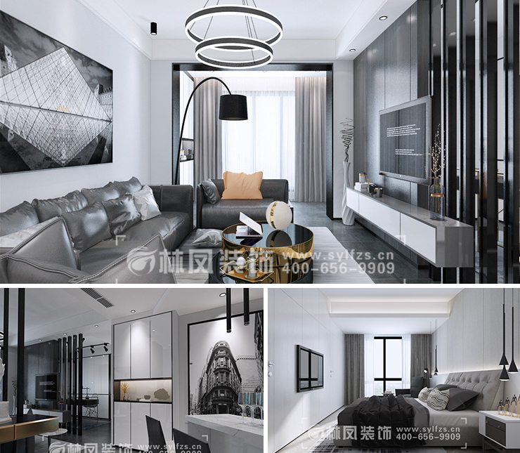 集美萬象118平現(xiàn)代風(fēng)格裝修效果圖