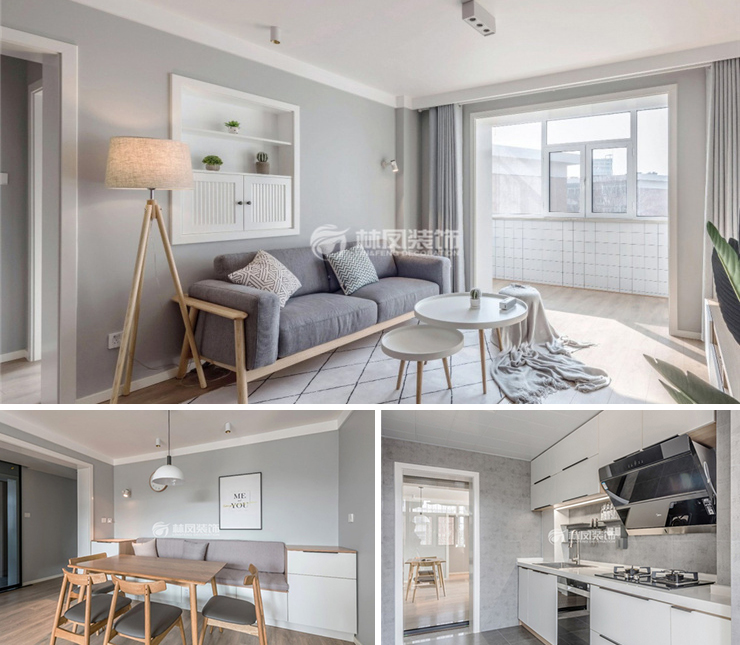 華潤置地悅璽119平北歐風(fēng)格裝修效果圖