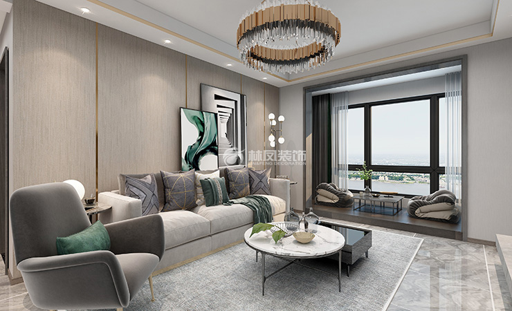 輕奢風(fēng)格吊燈選擇裝修效果圖