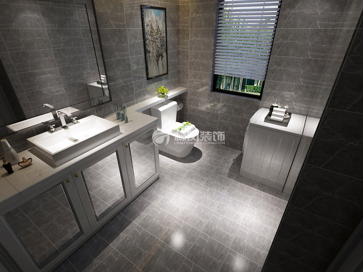 現代風格衛(wèi)生間裝修效果圖