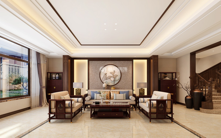 中式風格客廳裝修效果圖