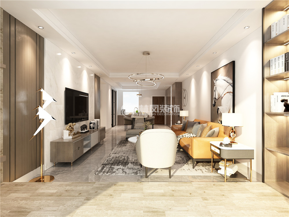 輕奢風(fēng)格美式裝修效果圖