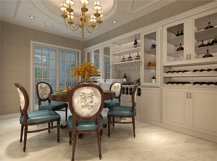 美式風(fēng)格餐邊柜設(shè)計