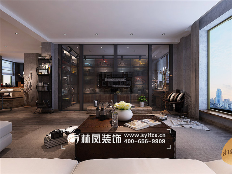  工業(yè)風(fēng)裝修效果圖