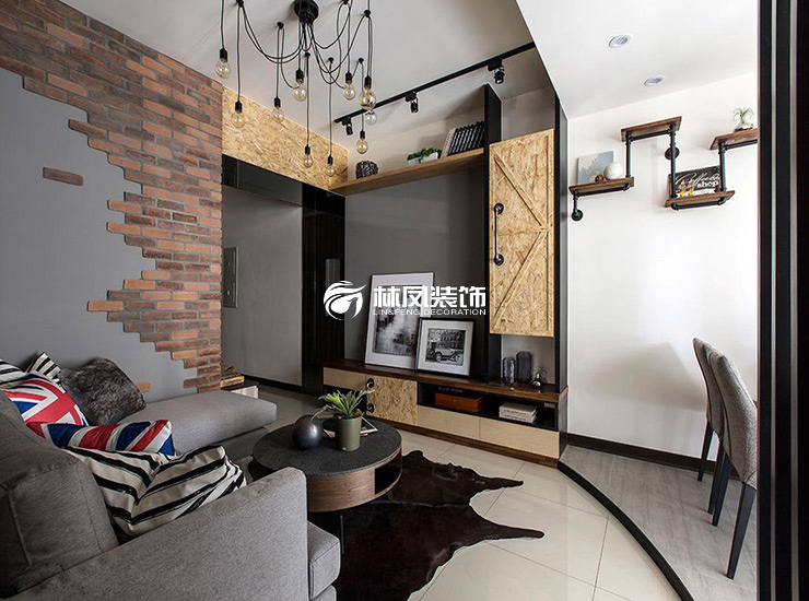  工業(yè)風(fēng)格客廳裝修