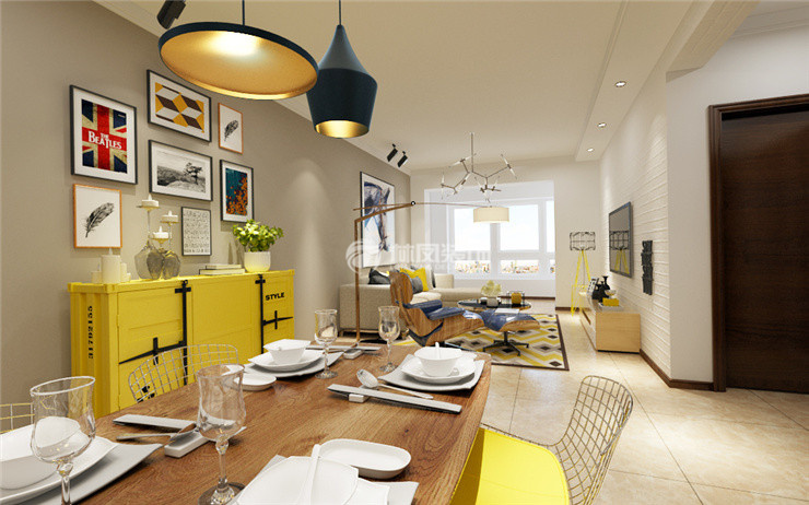 中海和平之門(mén)-90平-北歐風(fēng)格-餐廳.jpg