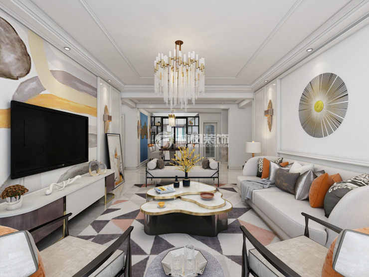 保利.紫荊公館-123平-簡(jiǎn)歐風(fēng)格-客廳.jpg