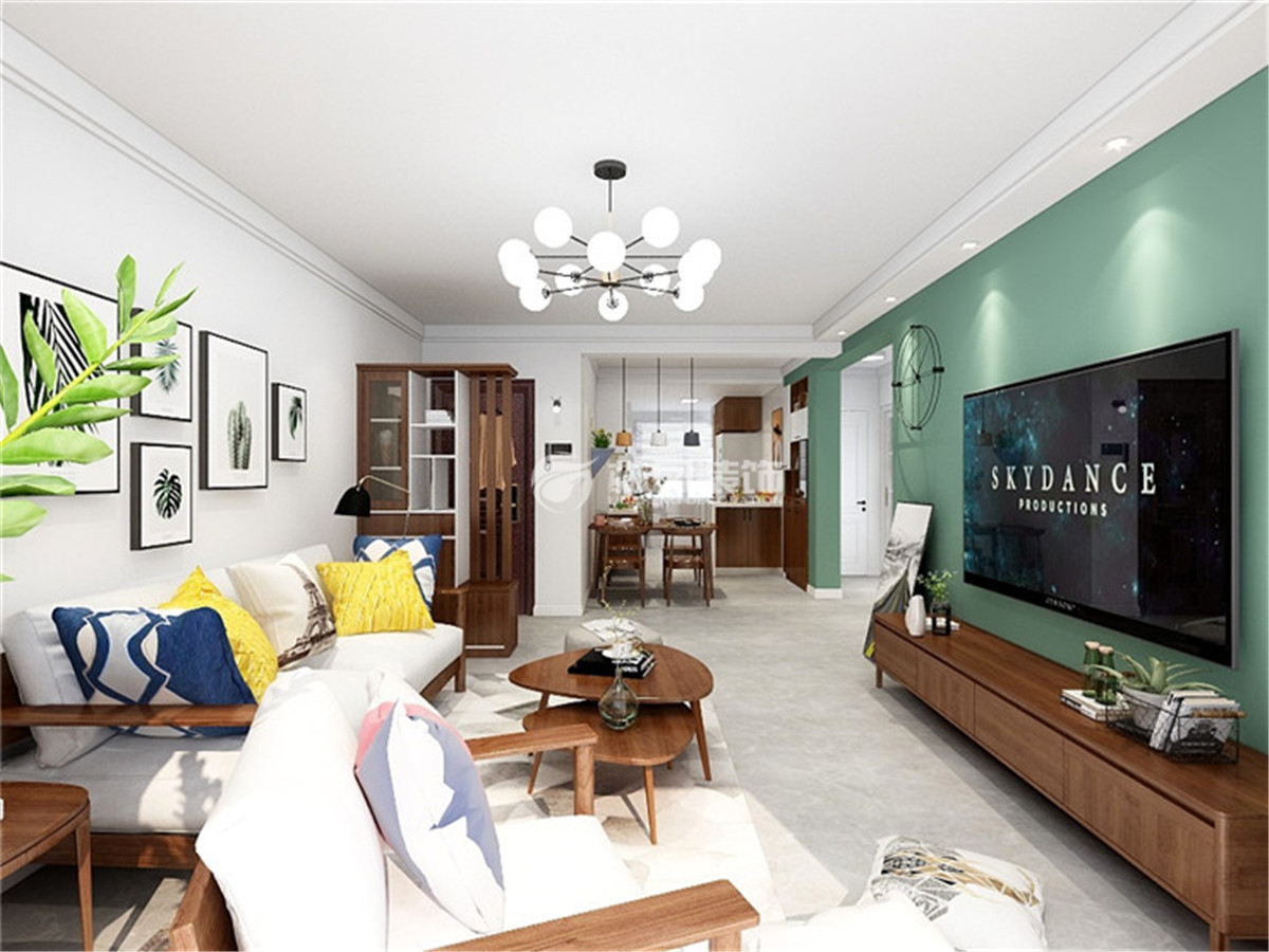 國奧現(xiàn)代城-93平-北歐風格-客廳 (2).jpg