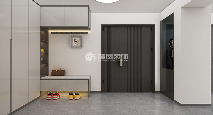 府北小區(qū)-130平-現(xiàn)代簡(jiǎn)約- 門(mén)廳.jpg